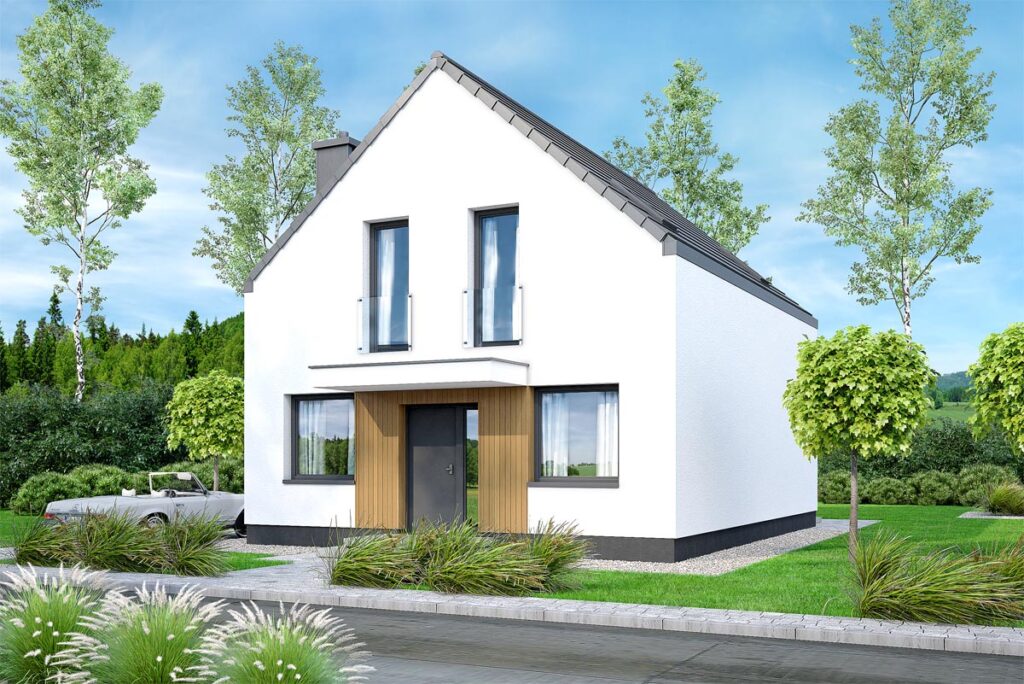 Lungo 4 mini modern - Projekty domów - Archand Pracownia Projektowa